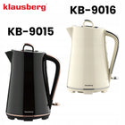Czajnik elektryczny Klausberg KB-9016 1.7l stal Nierdzewna 304 Kremowy 1.7 l 2200 w beżowy metal, tworzywo sztuczne