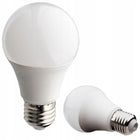 Plafon LED lampa sufitowa czujnik ruchu zmierzchu + 2x żarówka E27 LED 9W okrągła oprawa, biała, neutralna barwa