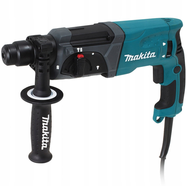 Makita - młotowiertarka - HR2470 - walizka - SDS+ wiertarka udarowa do betonu, dłutowanie, 24 mm, 780 w, 2,4 J, zasilanie sieciowe 230 V
