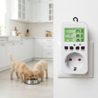 Termostat elektroniczny regulator temperatury gniazdo sieci 230V max. 3680W sterownik ogrzewania, czujnik cyfrowy, 16A
