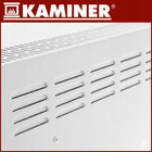 Grzejnik Elektryczny Szklany Kaminer 2500W WiFi Pilot Farelka Biały Wydajny 850 mm 410 mm grzewcza