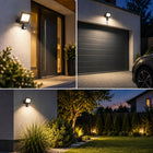 HALOGEN LED z czujnikiem ruchu naświetlacz lampa 50W 4500K ZEWNĘTRZNY IP65 reflektor 5400 lm neutralna biel do podjazdu