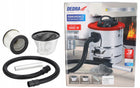 Odkurzacz do Kominka Popiołu Pieca Filtr Separator 1200W 20l 19kPa dedra