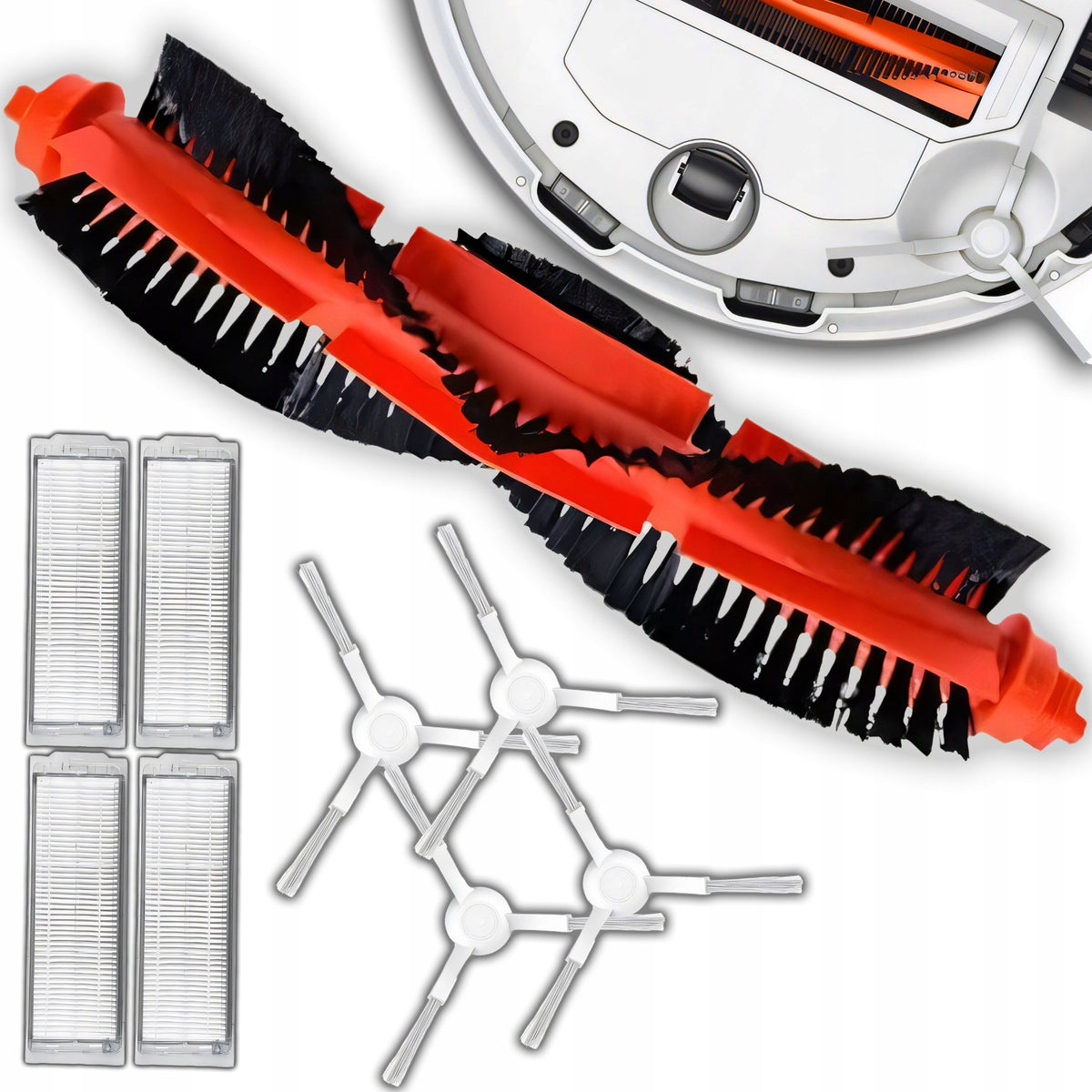 Szczotki filtry do xiaomi MI robot vacuum MOP PRO/ vacuum MOP p/viomi V2 V3 zestaw akcesoriów 9 sztuk, odkurzacz