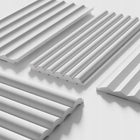 Panel ścienny lamele dekoracyjne ścienne emma sztukateria 25cm x 270cm okładzina do wnętrz, biała, efekt 3D, polistyren