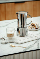 Kawiarka zaparzacz do kawy Espresso 6 filiżanek - 350ml stal nierdzewna moka, na indukcję, możliwość mycia w zmywarce