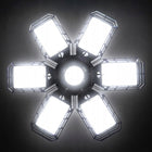 Lampa Sufitowa Garaż Warsztat LED Składana 30x29cm 180W 6000K plafon do piwnicy, pomieszczeń gospodarczych, neutralna