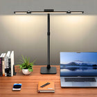 Lampa Bezcieniowa Kreślarska Biurkowa REGULACJA Oświetlenie do rysowania i pracy, czarne, 70 cm, zasilanie sieciowe