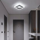 Lampa Sufitowa LED Plafon Czarny Kwadratowy Natynkowy 30W 6500K oprawa przysufitowa do wnętrz, zintegrowane źródło