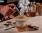 Zestaw do wędzenia whisky smoker prezent dla faceta grawer dzień chłopaka Aromatyzer alkoholu, wędzarka koktajli