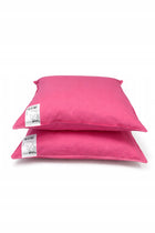 2x Poduszka 40x40 cm PIERZE 2 SZTUKI DWUPAK RÓŻ jaśki do spania, wypełnienie z piór 350 g