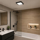Plafon LED panel natynkowy sufitowy 28,5x28,5cm 24W 4000K biały neutralny lampa kwadratowa do salonu kuchni korytarza