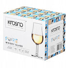 Kieliszki do degustacji whisky Pure KROSNO 6szt do rumu, koniaku calvadosu szkło 110 ml, brandy, można myć w zmywarce