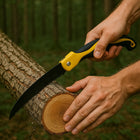Piła Piłka Ręczna Składana Do Drzewa Gałęzi 240mm Ergonomiczny Uchwyt ostrze 300 mm, 7 zębów na cal, cięcie konarów