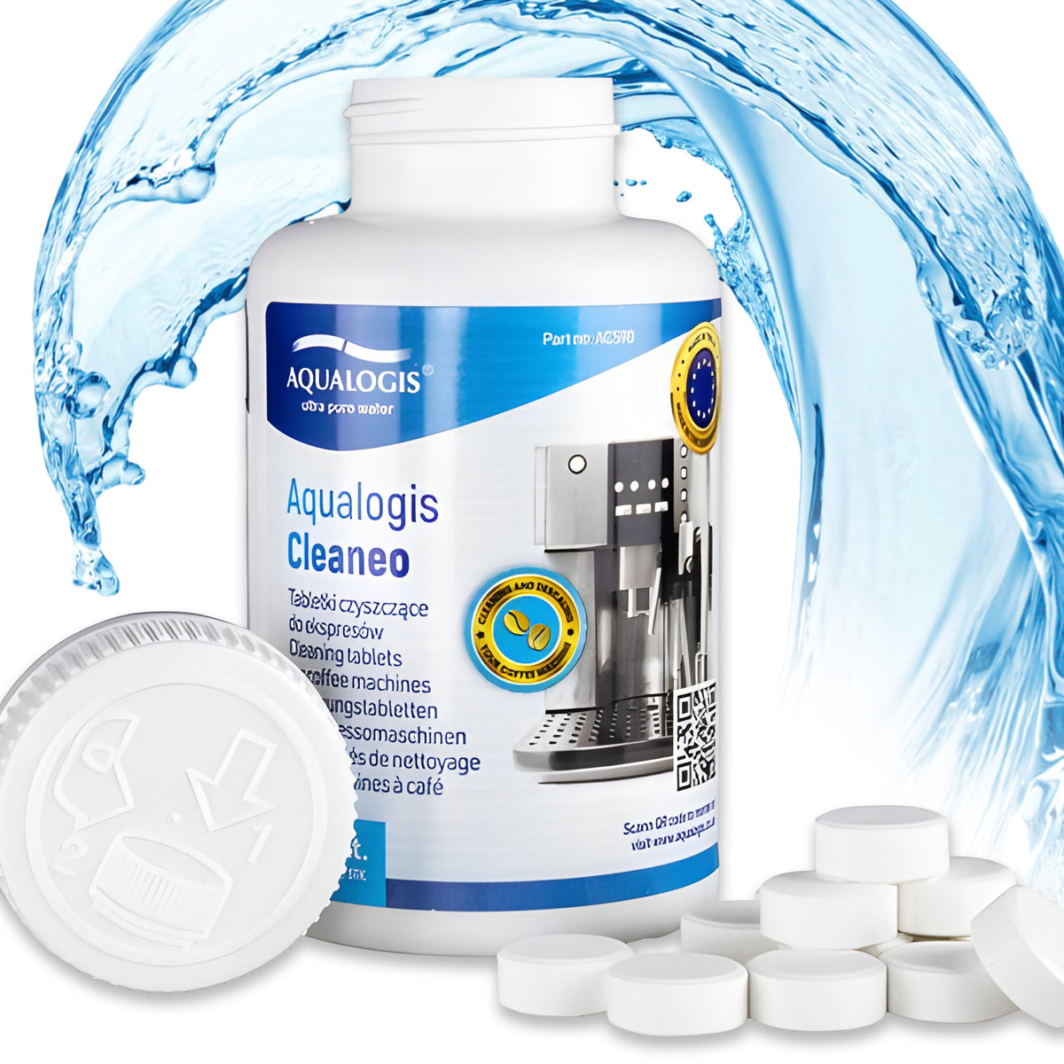 Tabletki czyszczące do ekspresu aqualogis cleaneo oczyszczanie 90 tabletek