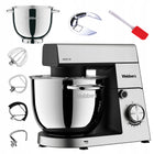 Robot kuchenny planetarny webber SM16 mikser 2000W misa 5,2l wielofunkcyjny nominalna srebrny