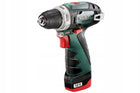 METABO Wiertarko-wkrętarka 12V PowerMaxx BS Basic 2x2,0Ah 600984500 do montażu, zasilanie akumulatorowe, moment