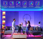 Mega Taśma LED RGB 10m + pilot Zdalne Sterowanie minutnik Bluetooth oświetlenie dekoracyjne do pokoju, zmienna barwa