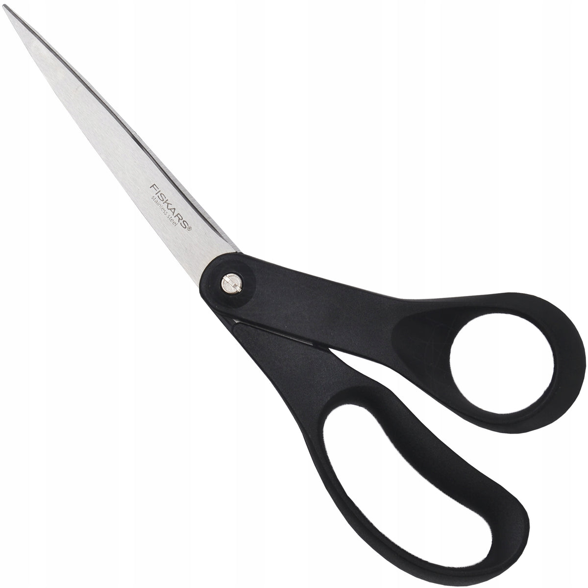 FISKARS NOŻYCZKI UNIWERSALNE 719353 21CM 1002703 Essential nożyce kuchenne do żywności, czarno-srebrne
