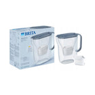 Dzbanek filtrujący Brita Essential 2,4l Grafit z wkładem Maxtra srebrny/szary