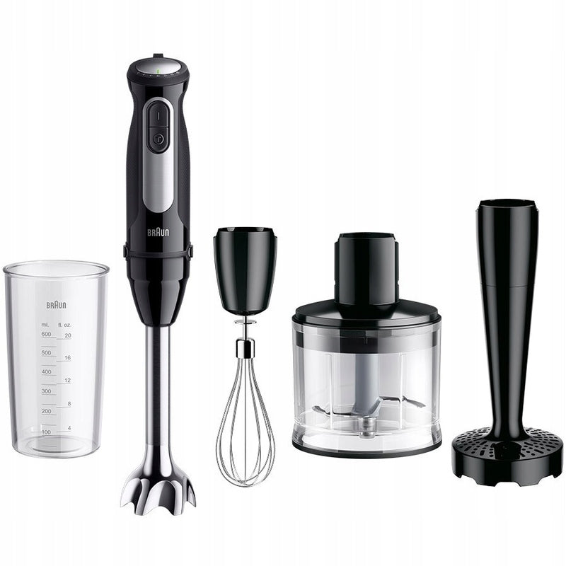 Braun blander ręczny MultiQuick 5 Pro MQ55.307.M 1000 w, czarny nominalna