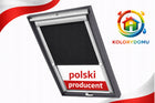 Roleta Dachowa termo zaciemniająca do każdego okna fakro wybór rozmiaru osłona poddasza termoizolacyjna 78 x 118 cm