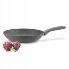 Patelnia Indukcja Marmurkowa GAZ solidna Konighoffer Greys Marble 28 cm do smażenia, na kuchenkę ceramiczną i