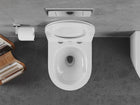 Miska wc wisząca Rimless Tornado Mexen Lena deska wolnoopadająca slim biała sedes podwieszany bezkołnierzowy, odpływ