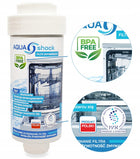 Filtr wody do zmywarki zmywarkowy aqua shock 3w1 biały