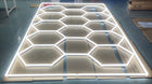 Lampa LED plaster miodu hexagon 245X486 14HEX 624W tuya darmat light 518 plafon geometryczny, oświetlenie sufitowe