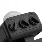 Halogen naświetlacz LED 30W 4000K IP44 zewnętrzny lampa z czujnikiem ruchu reflektor 2700 lm, neutralna biel, do ogrodu