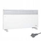 Grzejnik elektryczny konwektorowy energooszczędny termostat 2500W EWX 890 mm 450 mm grzewcza biały
