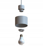 Lampa sufitowa żyrandol Plafon Metalowa LOFT LED 3xE27 czarna 382-E3 SPOT czarny