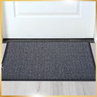 Wycieraczka pod drzwi zewnętrzna wewnętrzna gumowa wejściowa 60X90 CM mata do obuwia, czarna PVC tekstylna, grubość 6 mm