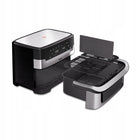 Frytkownica beztłuszczowa Grill tefal EY922D 2700W 9l Air Fryer srebrny