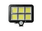 Halogen Naświetlacz LED Solarny Zewnętrzny Lampa z Czujnikiem Ruchu reflektor ogrodowy IP65 260 lm 6000 K zimna biel