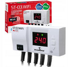 STEROWNIK ST-03 WIFI REGULATOR POMPY C.O. i C.W.U. KOTŁA PIECA LED (CS-08) /Wzór