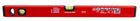 Proline HD Poziomica aluminiowa, uchwyt, 2 libelki - 60 cm poziomnica do prac remontowych i budowlanych, narzędzie