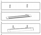 Lampa Sufitowa LED Oprawa Warsztatowa do Garażu 150cm 50W Zimna 6000lm IP20 oświetlenie liniowe natynkowe do