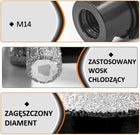 ZESTAW OTWORNIC 6mm 8mm 10mm DIAMENTOWA KORONKA WIERTŁO DO PŁYTEK GRESU M14 glazury, ceramiki, szkła, kamienia i betonu