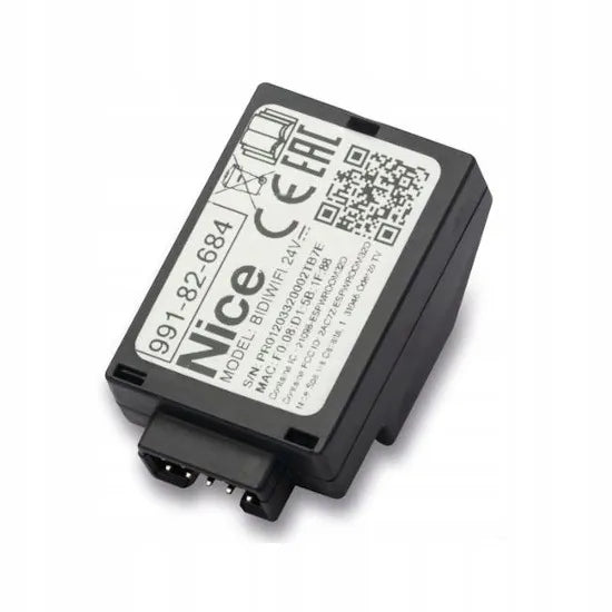 Moduł Nice BiDi WiFi - moduł programowania automatyki Nice adapter do konfiguracji central sterujących bramą przez sieć