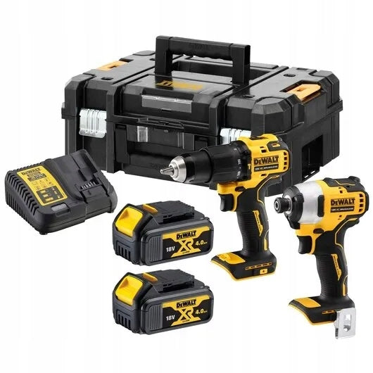 ZESTAW COMBO XR DCD709 DCF809 18V 2*4.0AH DEWALT wiertarko-wkrętarka, zakrętarka, narzędzia bezprzewodowe do wiercenia