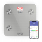 Waga łazienkowa analityczna Tefal Goodvibes BM9600 BMI pomiar tłuszczu elektroniczna srebrny/szary