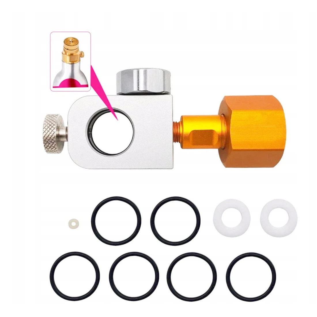 Przetoczka Sodastream Quick Connect Duo Terra 1 ml czarny