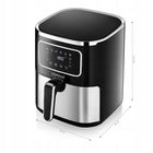Frytkownica beztłuszczowa frytownica inox 6 programów XXL 5l 1700W srebrny/szary