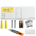 REGULATOR 091FLV2 091FL V2 TYGODNIOWY POKOJOWY PRZEWODOWY PROGRAMOWALNY biały