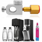 Przetoczka adapter do sodastream szybkozłącze terra DUO ART CO2 1 ml żółty/złoty
