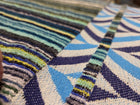 Ręcznik kąpielowy Zwoltex peru 70x140 cm bawełna egipska zielone paski blue zielony frotte