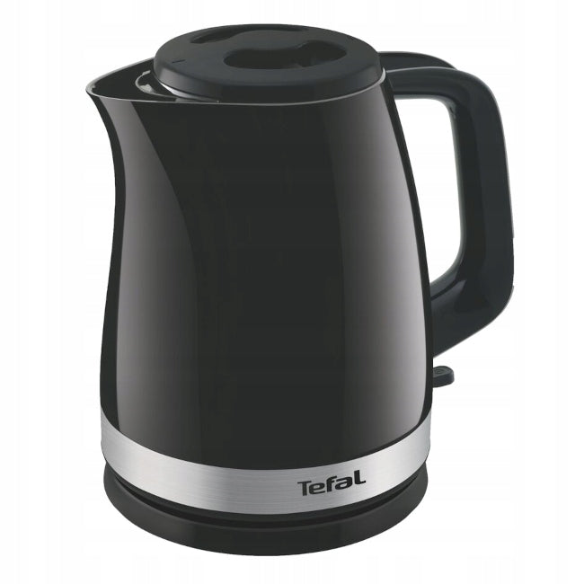 Czajnik elektryczny tefal delfini plus 1,5l KO150F 1.5 l 2400 w czarny tworzywo sztuczne