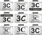 Tabliczka z numerem domu oznaczenie adresowe, szyld posesji, aluminiowa srebrna 32x21 cm, grubość 3 mm